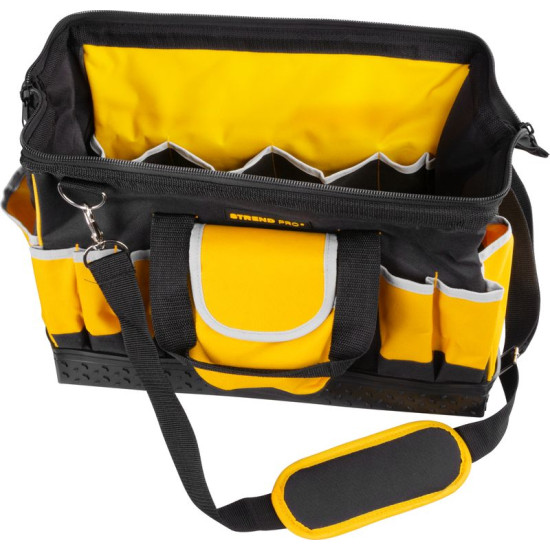 Сумка Strend Pro для  инструментов, текстильная, закрывающаяся, макс. 20 кг, 44х25х24 см.