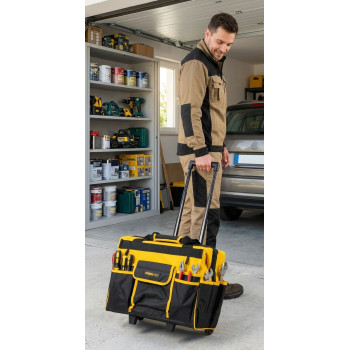 Сумка для инструментов Strend Pro, текстильная, на колесах, с телескопической ручкой, макс. 20 кг, 44х24х42 см