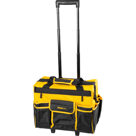 Strend Pro soma, tekstila, čemodāns, ar riteņiem, ar teleskopu. rokturis, instrumentiem, maks. 20 kg, 44x24x42 cm