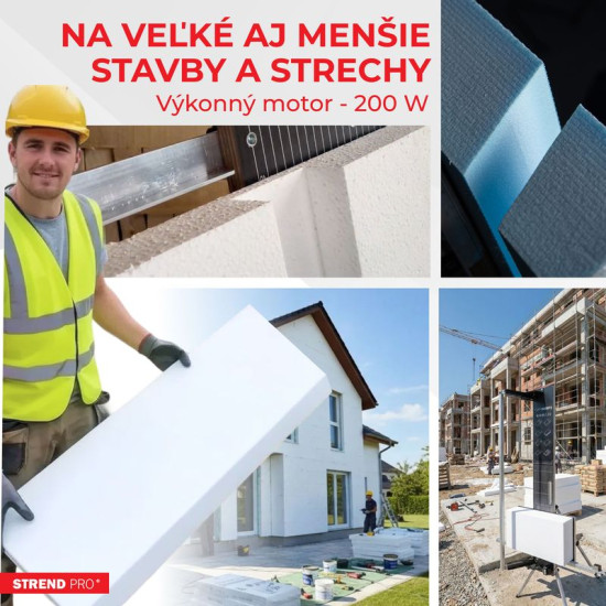 Polistirola griezējs Strend Pro SDDR-140, 30 - 140 cm, max 90° griešanas leņķis, 200 W, elektrisks, statīvs-m Polistirola griezējs Strend Pro SDDR-140, 30 - 140 cm, max 90° griešanas leņķis, 200 W, elektrisks, statīvs-m