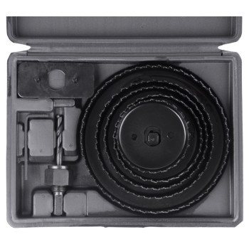 Набор пил для дыр 8шт.
64-76-89-102-127
мм