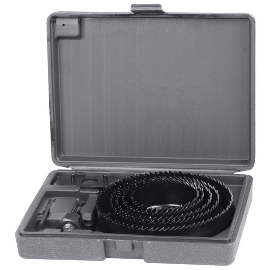 Набор пил для дыр 8шт.
64-76-89-102-127
мм