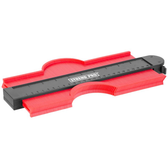 Шаблон для выравнивания Strend Pro DG681, 250x130 мм, с замком и магнитом