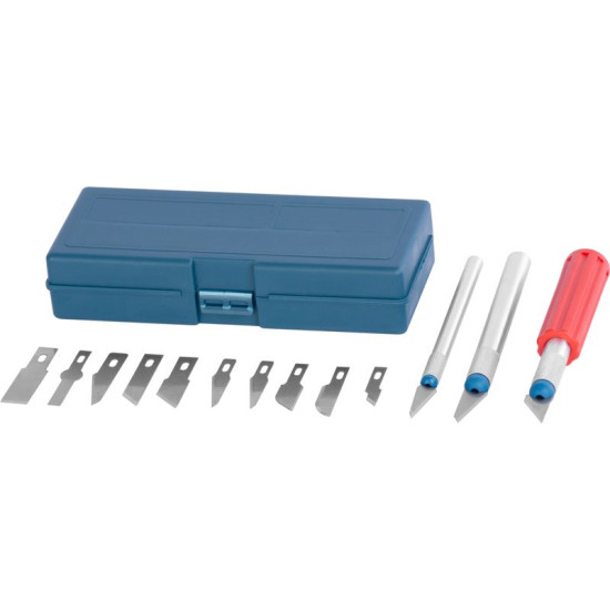 Комплект ножей и лезвий по дереву Strend Pro HK104, 13 шт.