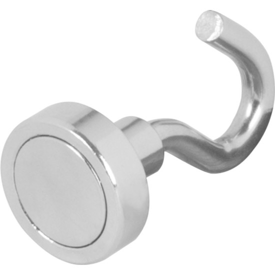 Magnēts Strend Pro, īpaši izturīgs, ar pakaramo, 16 mm, maks. 6 kg, iepakojums. 4 gab