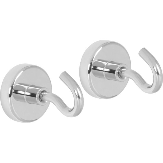 Magnēts Strend Pro, īpaši izturīgs, ar pakaramo, 32 mm, maks. 28 kg, iepakojums. 2 gab