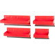 Strend Pro holder, for tools, shelf, magnetic, set of 4