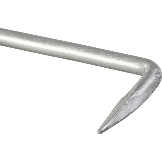 Скоба строительная H03, 250x10 мм, оцинкованная