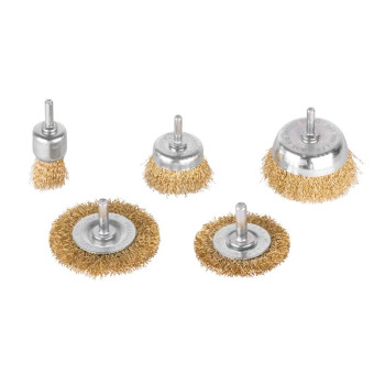 Набор щеток по металлу 5шт для дрели Tigerlion 8240, 5шт