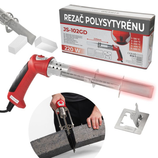 Griezējs Strend Pro HK102, polistirolam un EPS, 220W