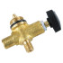 Gas valve Meva 2157, one-way, M9x0.75 mm
