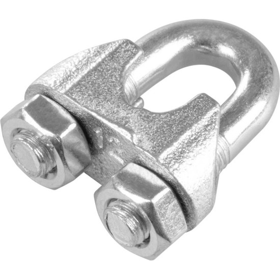 Rope clamp 12 mm, galvanized