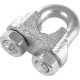 Rope clamp 08 mm, galvanized