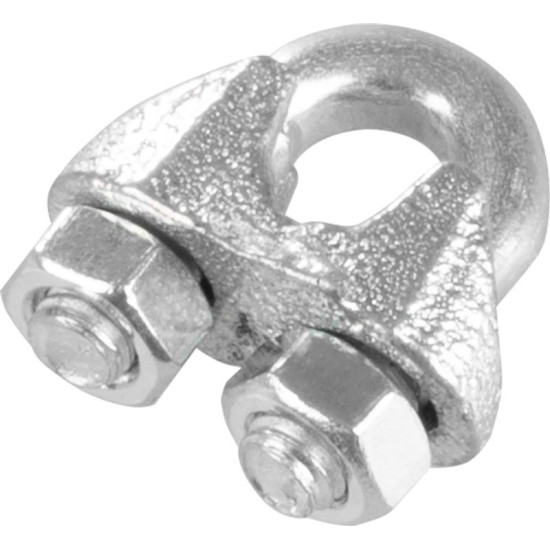 Rope clamp 06 mm, galvanized