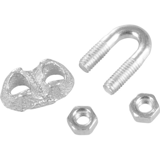 Rope clamp 03 mm, galvanized