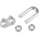 Rope clamp 10 mm, galvanized