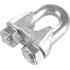 Rope clamp 10 mm, galvanized