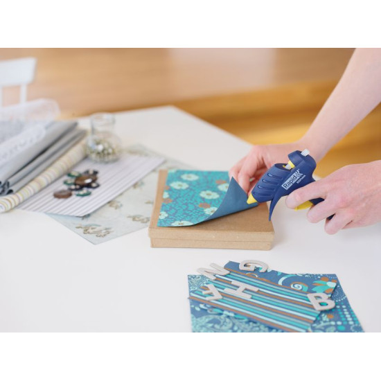 RAPID EG POINT gun, wireless mode, hot melt glue gun for decoration, hot melt gun, for hot melt sticks 7 mm