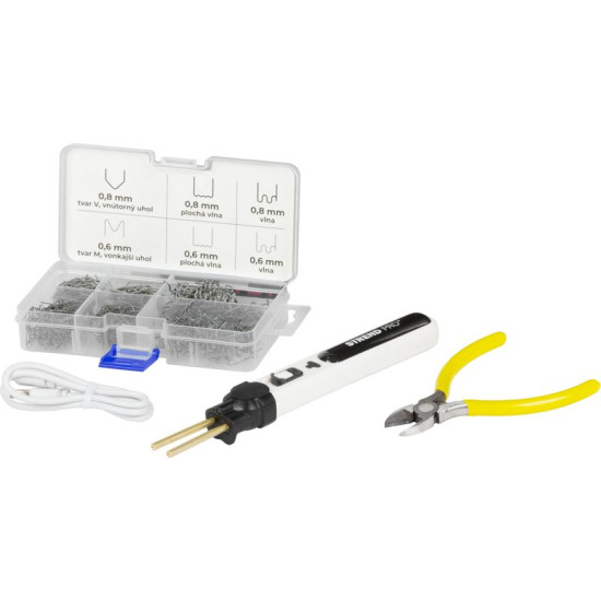 Pen Strend Pro, welding, for plastics, 2000 mAh, USB charging, with accessories