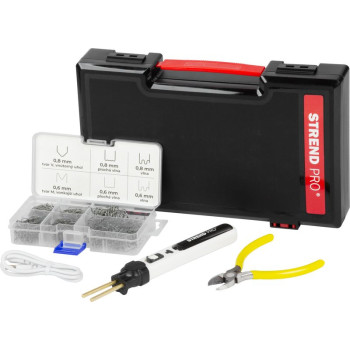 Ручка Strend Pro, сварочная, для пластика, 2000 мАч, зарядка USB, с аксессуарами