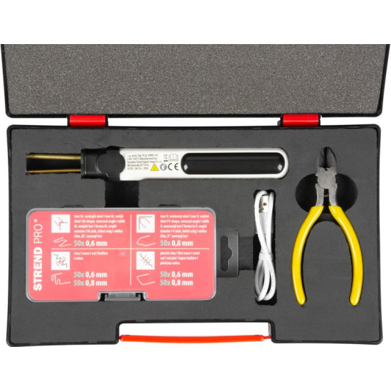 Pen Strend Pro, welding, for plastics, 2000 mAh, USB charging, with accessories