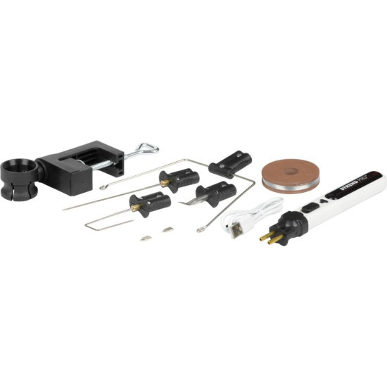 Strend Pro pen, polystyrene cutter, 2000mAh, USB charging, with accessories