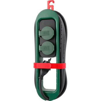 Удлинитель Strend Pro FS0701, L-4,90 м,  2x розетка, для подвешивания, IP44
