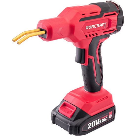 Worcraft CPW-S20LiM, ShareSYS, metināšanas pistole, plastmasas metināšanai, 60 W, komplektā