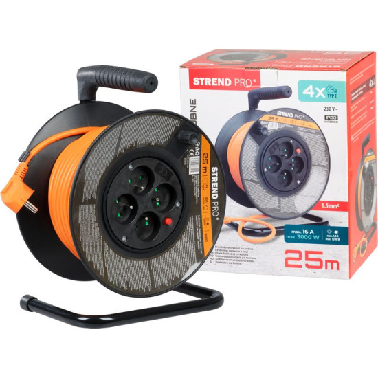 Pagarinātājs ar statīvu Strend Pro DG-FB04 25 m