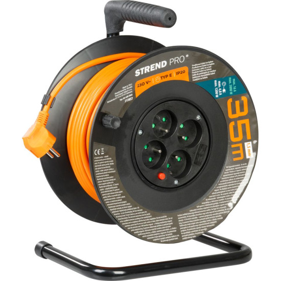 Cable Strend Pro DG-FB04 35 m, extension on drum