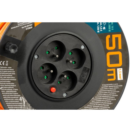 Удлинитель с катушкой Strend рro DG-FB04 50 м