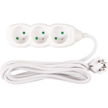 Удлинитель DG-F803B 3 м 3 розетки