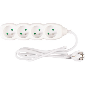 Удлинитель DG-F804B 1,5 м 4 розетки