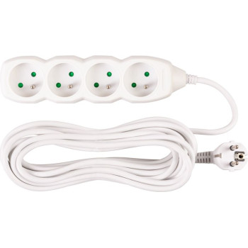 Удлинитель DG-F804B 7 м 4 розетки