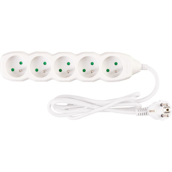 Удлинитель DG-F805B 1,5 м 5 розеток