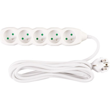 Удлинитель DG-F805B 3 м 5 розеток