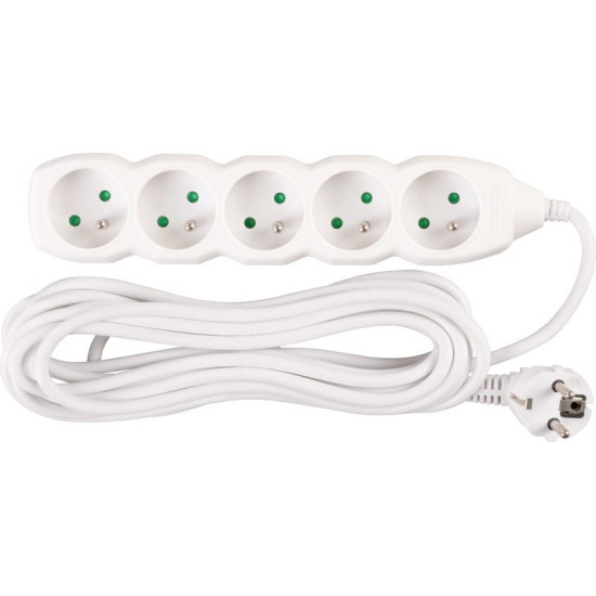 Удлинитель DG-F805B 5 м 5 розеток