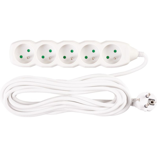 Удлинитель DG-F805B 7 м 5 розеток