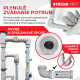 Welding machine Strend Pro PPR 63B, polyfusion, 1500 W, 20-63 mm, for plastic tubes, 14 parts