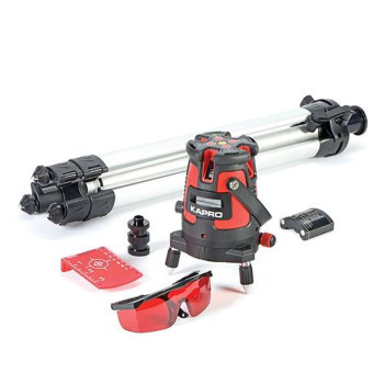 Laser KAPRO® 875S Prolaser®, Beamfinder ™, RedBeam, in a case