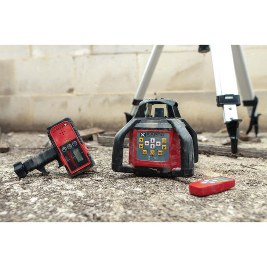Laser KAPRO® 8991 Prolaser® Electrota™, IP65, RedBeam, rotary