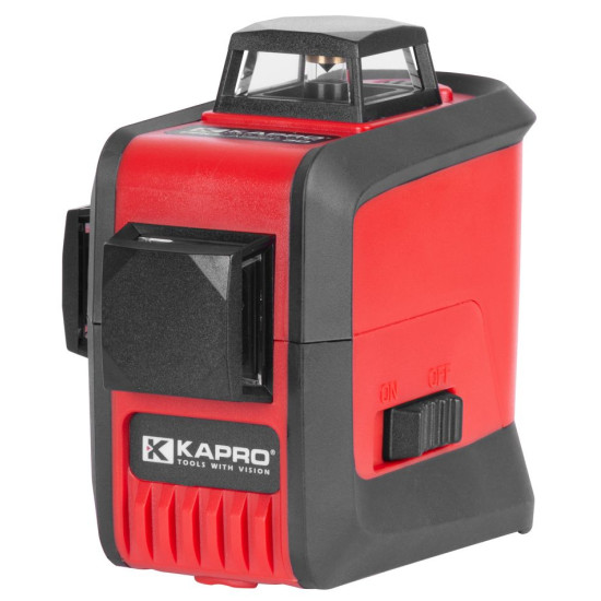 Laser KAPRO® 883N Prolaser® 3D All-Lines, RedBeam, futrālī Laser KAPRO® 883N Prolaser® 3D All-Lines, RedBeam, futrālī