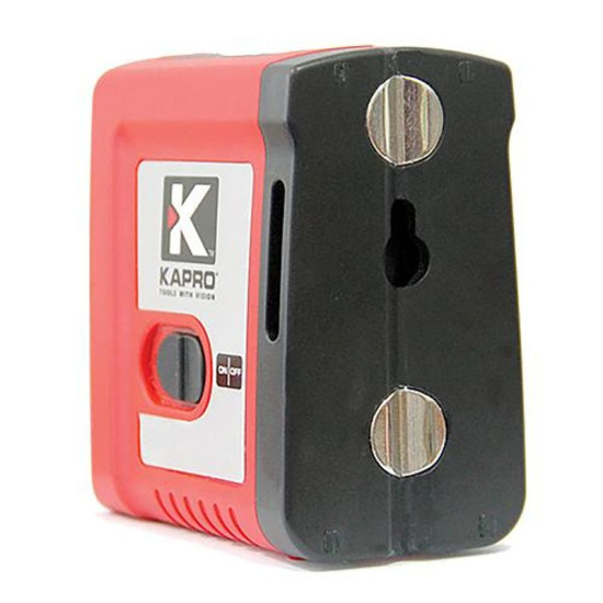 Laser KAPRO® 862 Prolaser® Cross, RedBeam + tripod