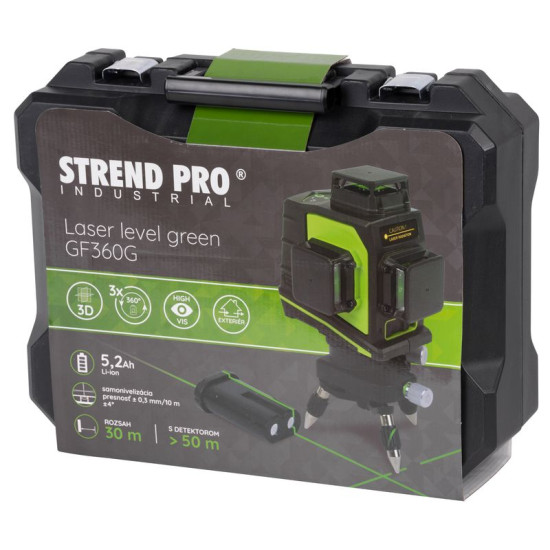 Laser Strend Pro Industrial GF360G, 3D, GreenBeam Laser Strend Pro Industrial GF360G, 3D, GreenBeam