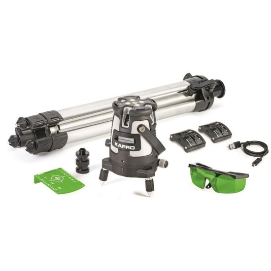 Laser KAPRO® 875GS Prolaser® Beamfinder™, GreenBeam, futrālī Laser KAPRO® 875GS Prolaser® Beamfinder™, GreenBeam, futrālī