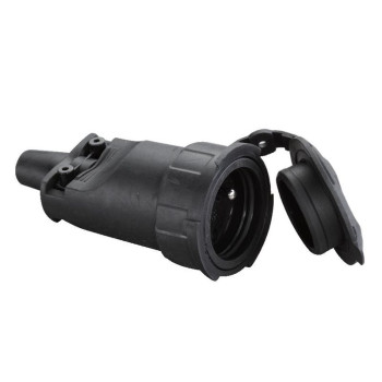 Розетка Strend Pro, для удлинителя, 250 В, IP20, 16А