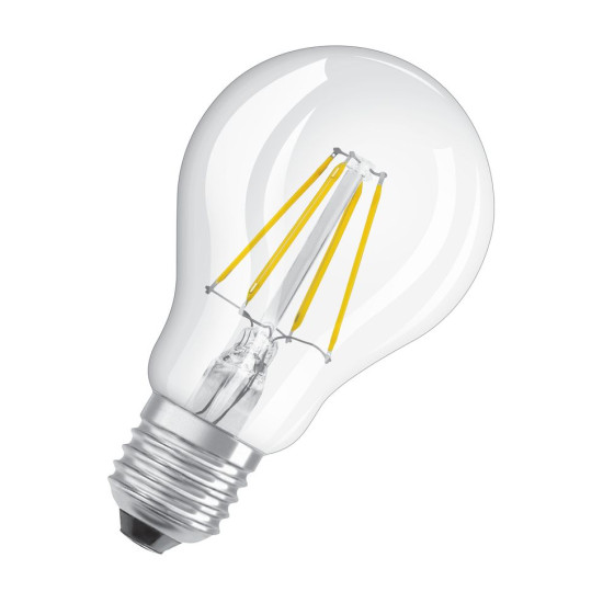 Bulb OSRAM® LED FIL 040 (ean9634) non-dim, 4W/827 E27 2700K Value CLASSIC A