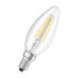 Bulb OSRAM® LED FIL 040 (ean8637) non-dim, 4W/827 E14 2700K Value CLASSIC B