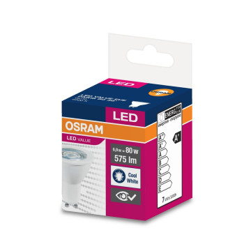 Лампа OSRAM® LED GU10 80 (EAN8791) 36° 6,9 Вт/4000K Лампа OSRAM® LED GU10 80 (EAN8791) 36° 6,9 Вт/4000K