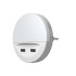 Luminaire LEDVANCE LUNETTA® USB, LED, socket, 2x USB charging port, 3lm, 3000K, day-night sensor